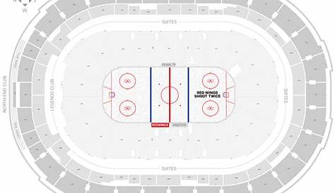 Detroit Red Wings Seating Guide - Little Caesars Arena - RateYourSeats.com