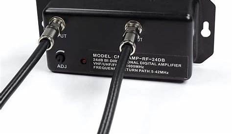 amplifier splitter signal booster