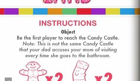 candy land instructions pdf