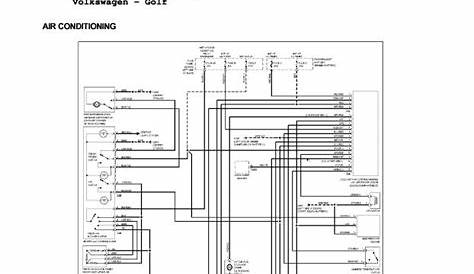 2000 vw golf ac wiring diagram