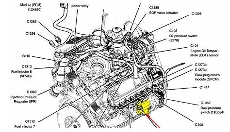 ford 6.0 powerstroke engine diagram