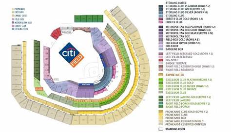 New Mets Stadium: Citi Field Seating Chart
