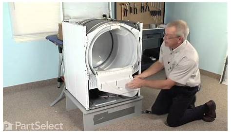 Dryer Repair- Replacing the Dryer Drum Glide (Whirlpool Part #37001298