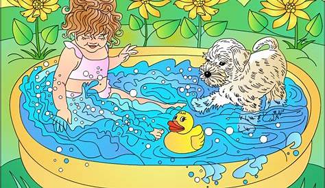 Nicole's Free Coloring Pages: SUMMER TIME * COLORING PAGE