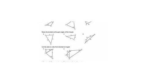 Triangles Worksheet for 10th Grade | Lesson Planet