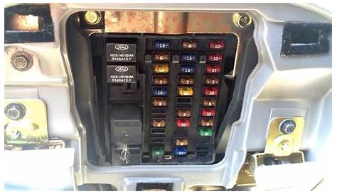 2002 ford f150 power window relay location