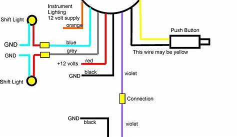 tachometer wiring diagram diesel