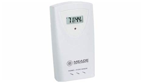 Meade Wireless Remote Temperature Humidity Sensor | Free Shipping over $49!