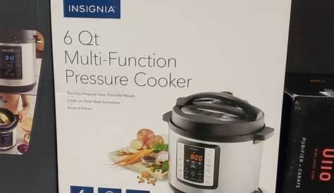 Insignia 6-Quart Multi-Function Pressure Cooker Only $29.99 on Best Buy