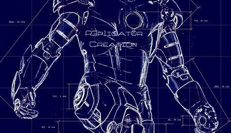 Ironman Suit Blueprint by r3p1icat0r on DeviantArt