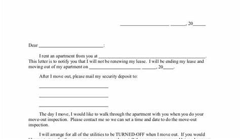 termination of equipment lease letter sample