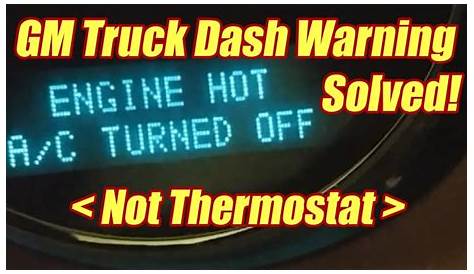 Engine Hot AC Turned Off Solved Suburban Tahoe Silverado - YouTube