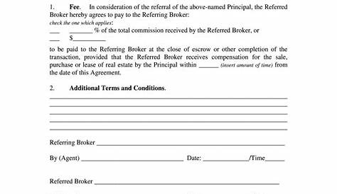 Real Estate Referral Form - Fill Out and Sign Printable PDF Template
