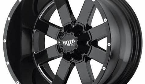 20 Inch Black Wheels Rims LIFTED Dodge RAM 2500 3500 Truck Moto Metal