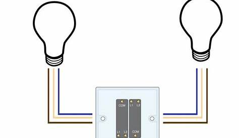 2 gang 2 way light switch wiring diagram uk