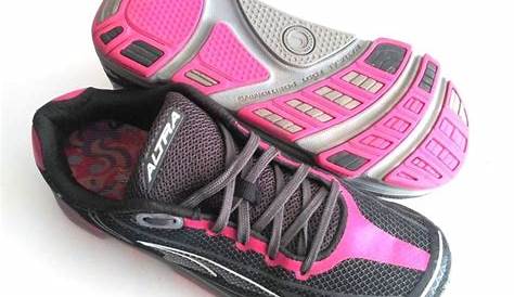 Altra Womens Repetition Zero Drop Grey Pink Running Training Shoes Size