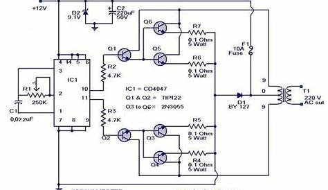 micro inverter circuit diagram