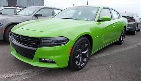 forest green dodge charger