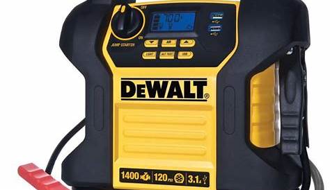 DEWALT 1400 Peak Amp Jump Starter with Digital Compressor | Tools