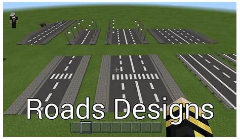 how to make a road in minecraft