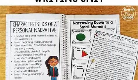 narrative writing for 2nd graders