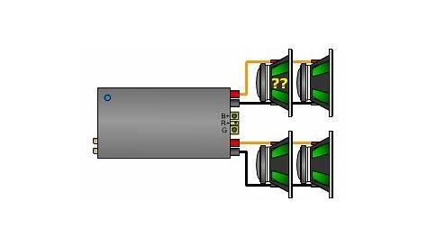 car speaker wiring diagram ohms