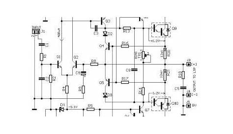 24v power amplifier circuit diagram