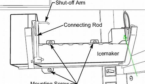 sub zero ice maker parts diagram