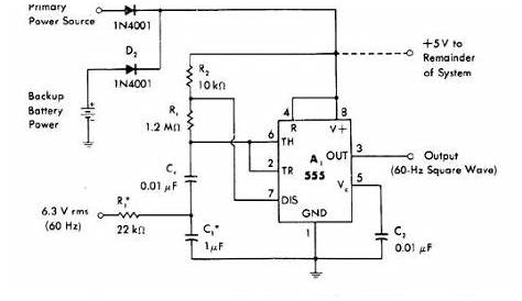 battery backup circuit diagram