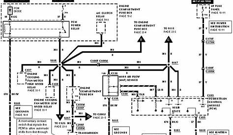 wiring diagrams for ford windstar