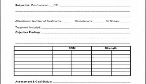 therapy notes template pdf