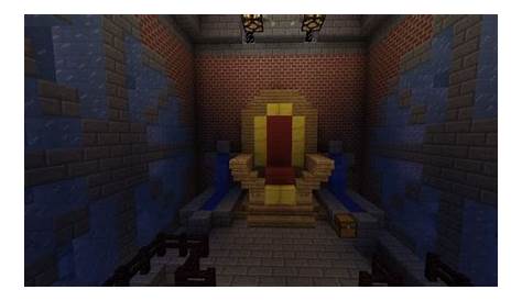 Throne | Minecraft, Déco maison, Trône