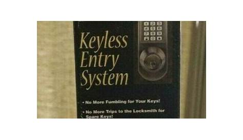 Tru-Bolt Keyless Entry System Model 419 - NEW IN BOX | eBay