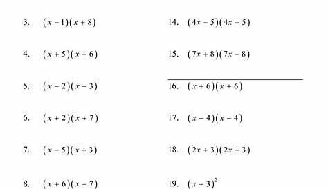 worksheet on synthetic division