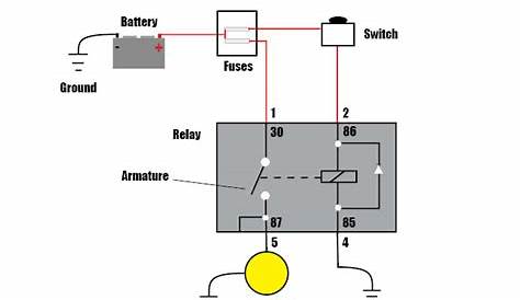 how to read automotive relay diagram