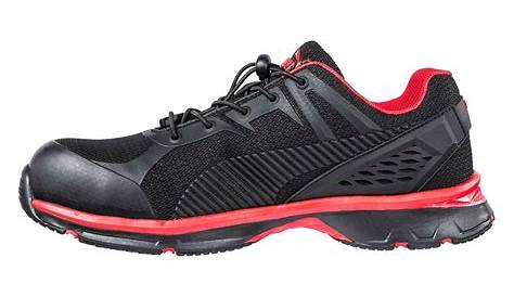 Puma Fuse Motion 2.0 Low S1P ESD HRO SRC Black/Red Safety Shoes