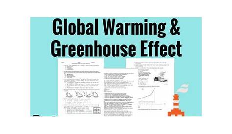 greenhouse effect worksheets
