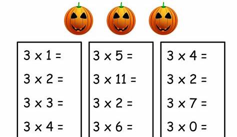 halloween math worksheets 3rd grade