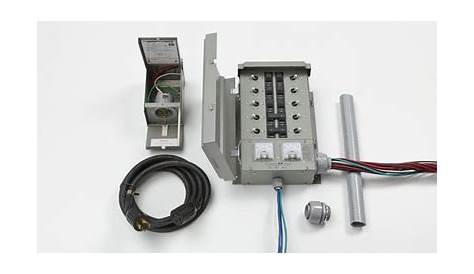 Big Electric Supply - 10 CIRCUIT TRANSFER SWITCH KIT