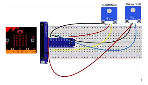 micro bit circuit diagram