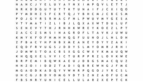Unicellular and Multicellular Organisms Word Search - WordMint