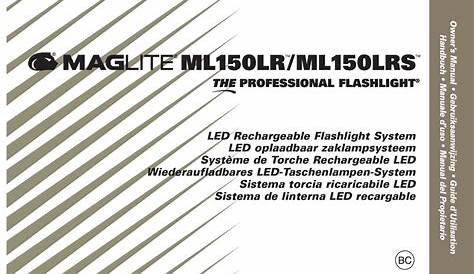 MAGLITE ML150LR OWNER'S MANUAL Pdf Download | ManualsLib