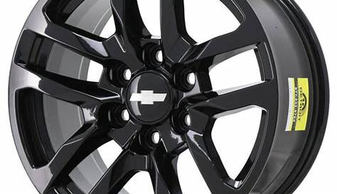 CHEVROLET SILVERADO 1500 2019 - 2021 GLOSS BLACK Factory OEM Wheel Rim (Not Replicas) - Walmart