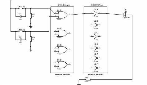 circuit diagram of nor gate