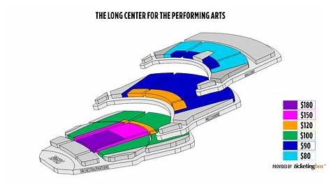 performing arts seating chart