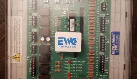 EWC Controls NCM300 NCM-300 2/3 ZONE CONTROL PANEL | eBay