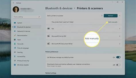 How to Add a Printer to Windows 11