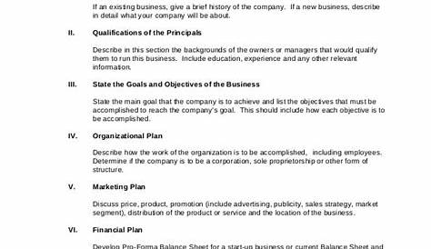 Business Plan Template - 11+ Free Word, PDF Documents Download