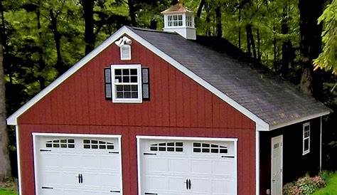 two car pole barn garage kit