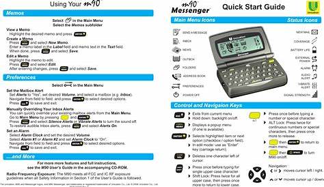 unication pager manual